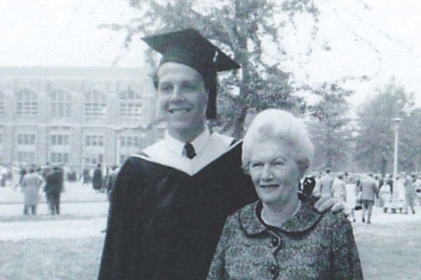 With Mom at my Hunter College graduation